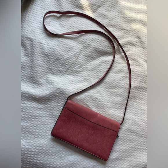 Pinkish red Coach crossbody Purse - Picture 4 of 5